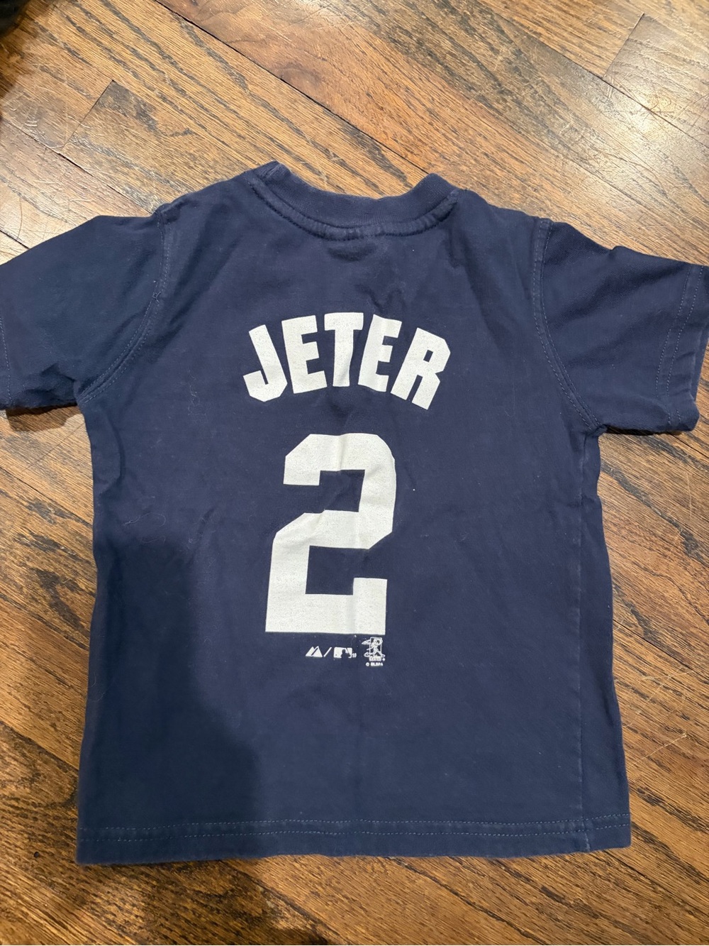 Genuine Merchandise Navy Kids NY Yankees #2 Derek Jeter size 3T unisex - Picture 3 of 6